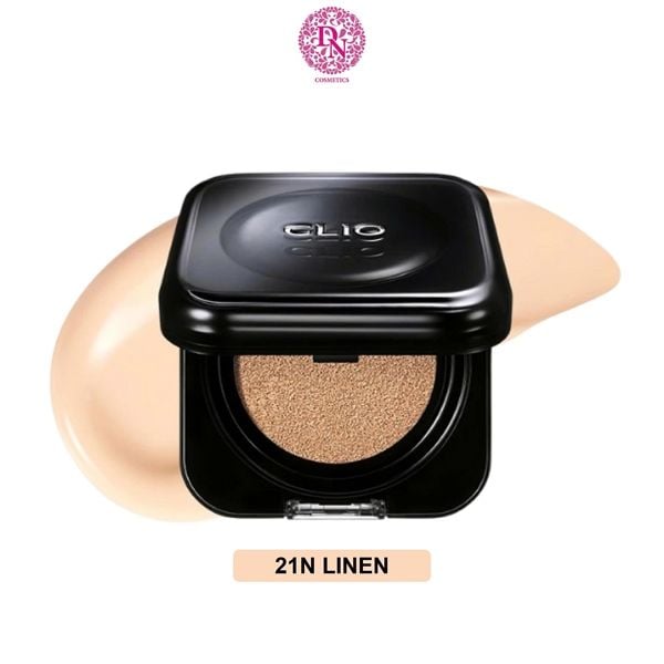 PHẤN NƯỚC CLIO KILL COVER FOUNWEAR CUSHION SPF40 PA++++ 15G (VỎ ĐEN)