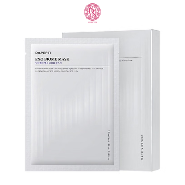 MẶT NẠ CẤP ẨM, TÁI TẠO LÀN DA DR.PEPTI EXO BIOME MASK