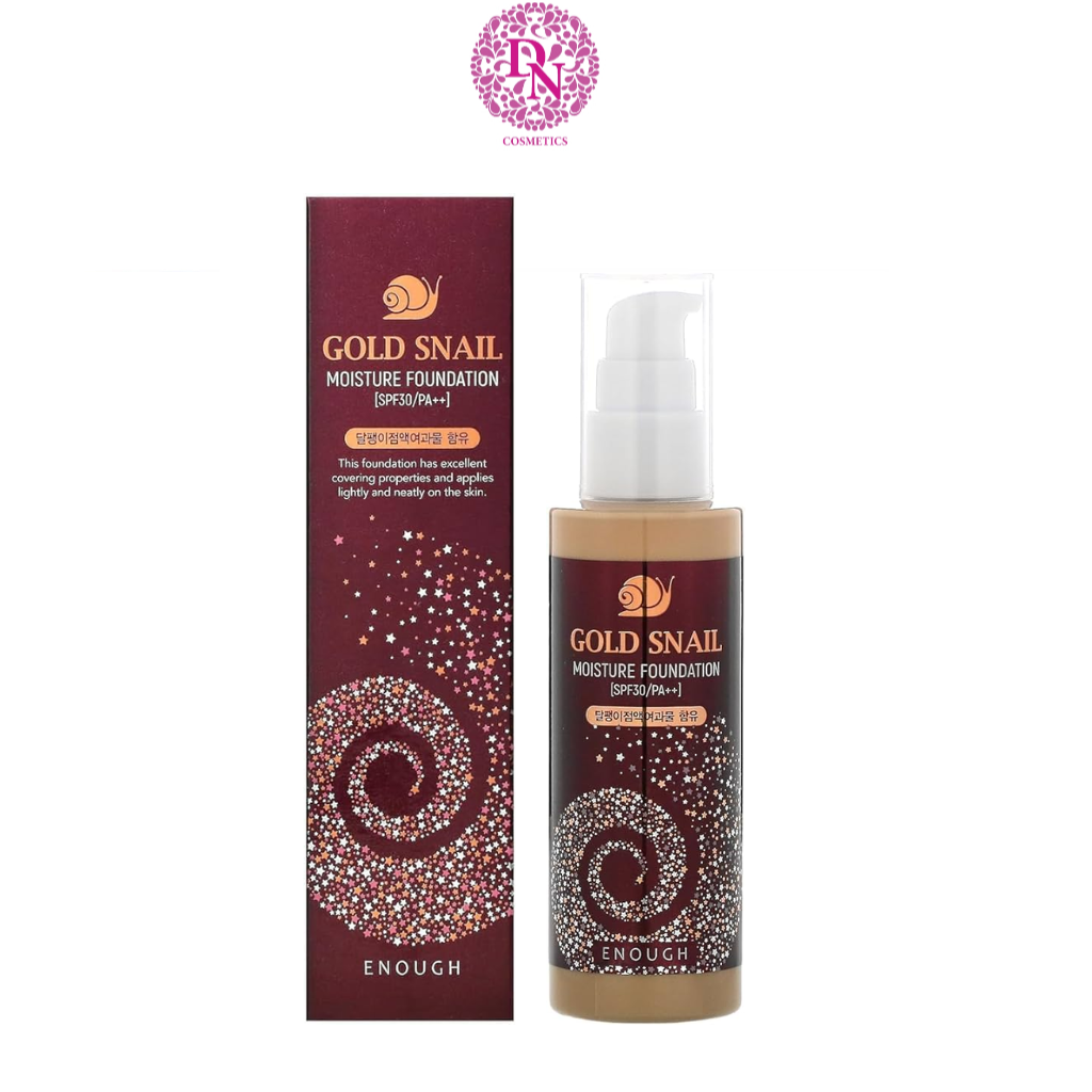 KEM NỀN ỐC SÊN ENOUGH GOLD SNAIL MOISTURE FOUNDATION 100ML