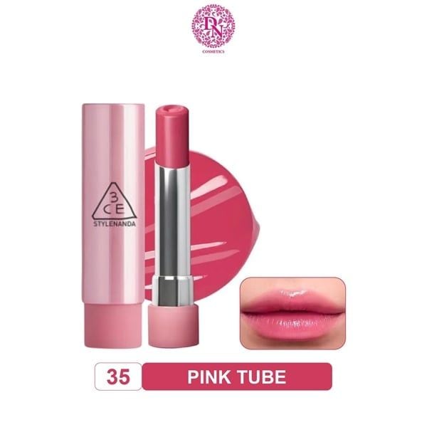 SON DƯỠNG MÔI CÓ MÀU 3CE GLAZY LIP GLOW 5G