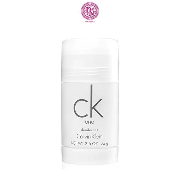 LĂN KHỬ MÙI NƯỚC HOA CALVIN KLEIN ONE TRẮNG 75ML