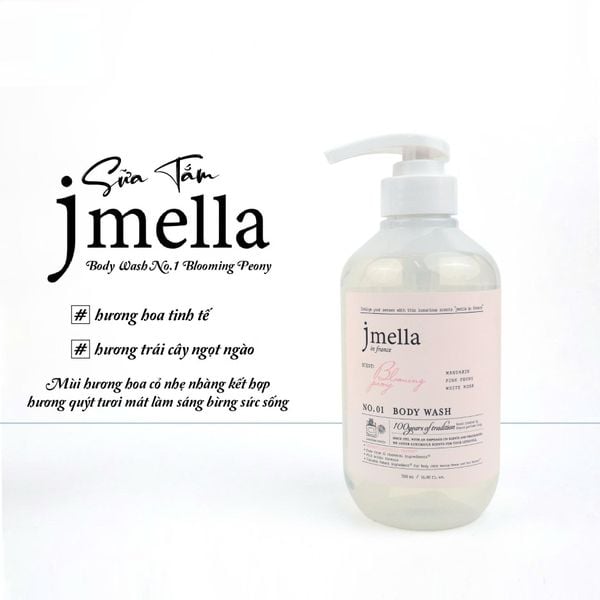 SỮA TẮM HƯƠNG NƯỚC HOA JMELLA IN FRANCE BODY WASH
