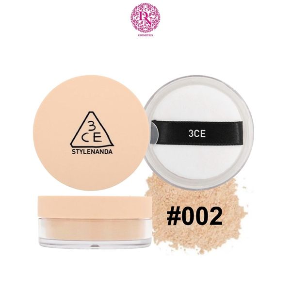 PHẤN PHỦ TRANG ĐIỂM 3CE NATURAL FINISH LOOSE POWDER 8.5G
