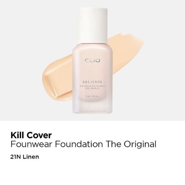 KEM NỀN CLIO KILL COVER FOUNWEAR FOUNDATION THE ORIGINAL 35ML