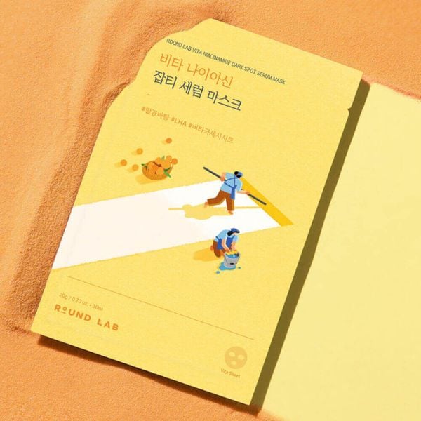 MẶT NẠ ROUND LAB VITA NIACINAMIDE DARK SPOT SERUM MASK 20ML