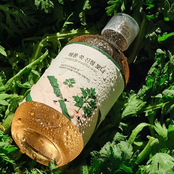 NƯỚC HOA HỒNG ROUND LAB MUGWORT CALMING TONER 300ML