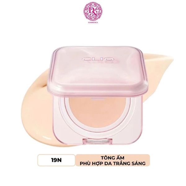 PHẤN NƯỚC CLIO KILL COVER MESH GLOW ESSENTIAL CUSHION SPF50+ PA++++ 15G