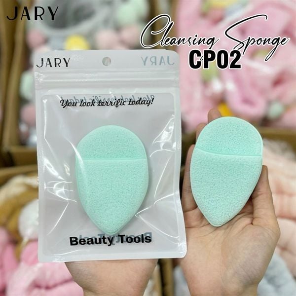 MIẾNG RỬA MẶT BỌT BIỂN JARY CLEANSING SPONGE