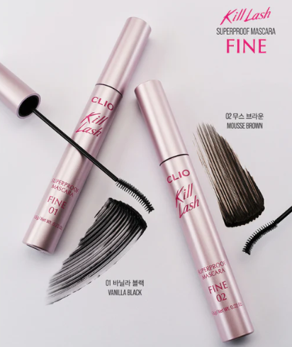 MASCARA CHUỐT LÔNG MI CLIO KILL LASH SUPERPROOF FINE 6.5G