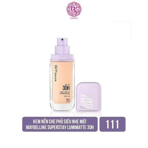 KEM NỀN MAYBELLINE SUPERSTAY UP TO 30H LUMI-MATTE SPF16 PA+++ 35ML