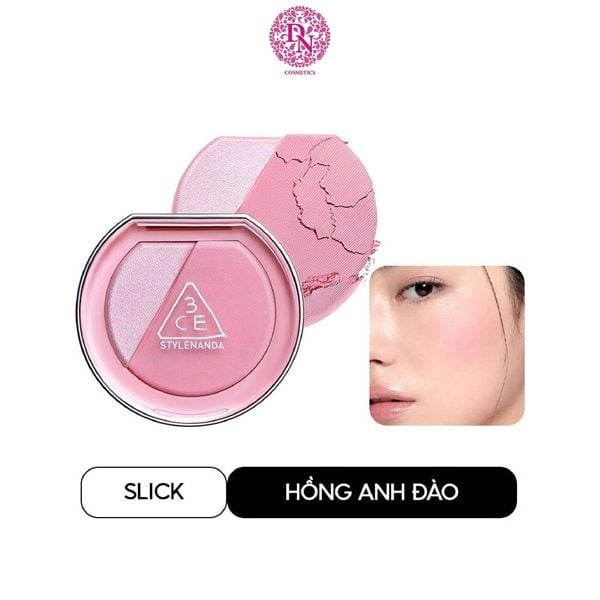 PHẤN MÁ HỒNG KÈM BẮT SÁNG 3CE BLUSHLIGHTER