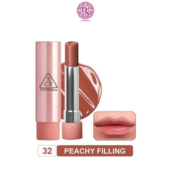 SON DƯỠNG MÔI CÓ MÀU 3CE GLAZY LIP GLOW 5G
