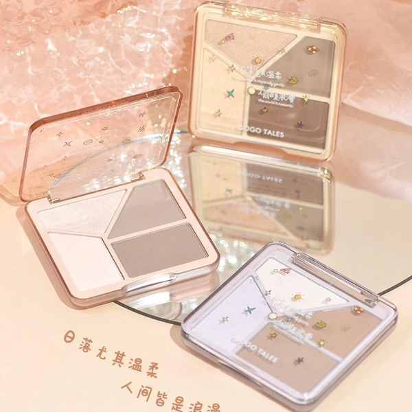 BẢNG TẠO KHỐI 4 Ô GOGO TALES LIGHT SHADOW FLAWLESS 13.5G