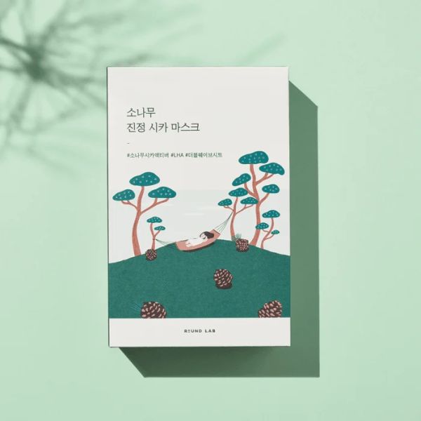 MẶT NẠ ROUND LAB PINE CALMING CICA MASK 27ML