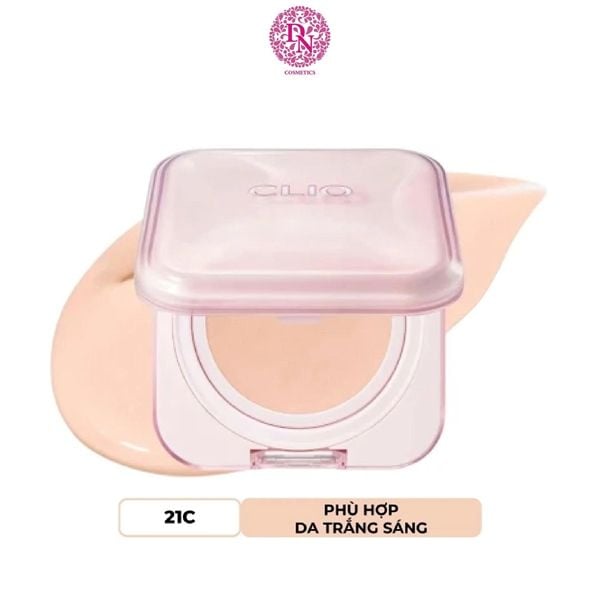 PHẤN NƯỚC CLIO KILL COVER MESH GLOW ESSENTIAL CUSHION SPF50+ PA++++ 15G