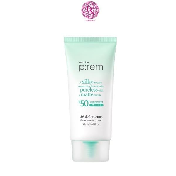 KEM CHỐNG NẮNG VẬT LÝ MAKE P:REM UV DEFENSE ME SUN CREAM 50ML
