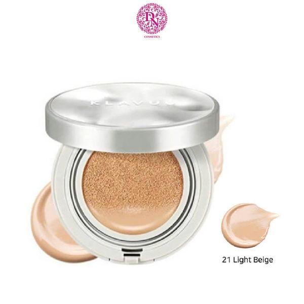 PHẤN NƯỚC KLAVUU URBAN PEARLSATION HIGH COVERAGE TENSION CUSHION SPF 50 MÀU TRẮNG