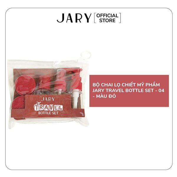 BỘ CHAI LỌ CHIẾT MỸ PHẨM JARY TRAVEL BOTTLES SET