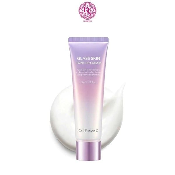 KEM DƯỠNG NÂNG TONE CELL FUSION C GLASS SKIN TONE UP CREAM 50ML