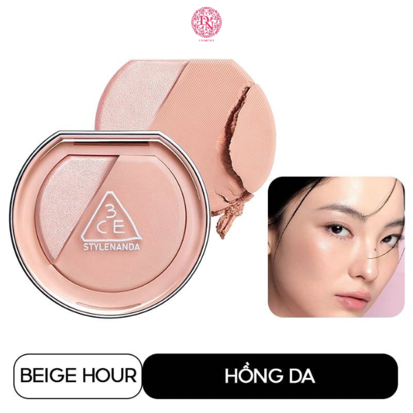 PHẤN MÁ HỒNG KÈM BẮT SÁNG 3CE BLUSHLIGHTER