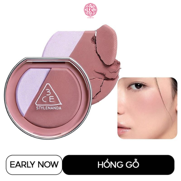 PHẤN MÁ HỒNG KÈM BẮT SÁNG 3CE BLUSHLIGHTER