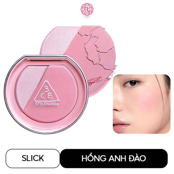 PHẤN MÁ HỒNG KÈM BẮT SÁNG 3CE BLUSHLIGHTER