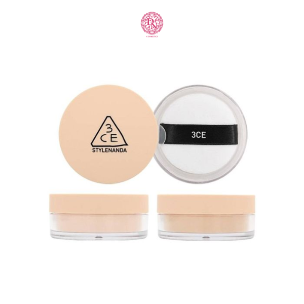 PHẤN PHỦ TRANG ĐIỂM 3CE NATURAL FINISH LOOSE POWDER 8.5G