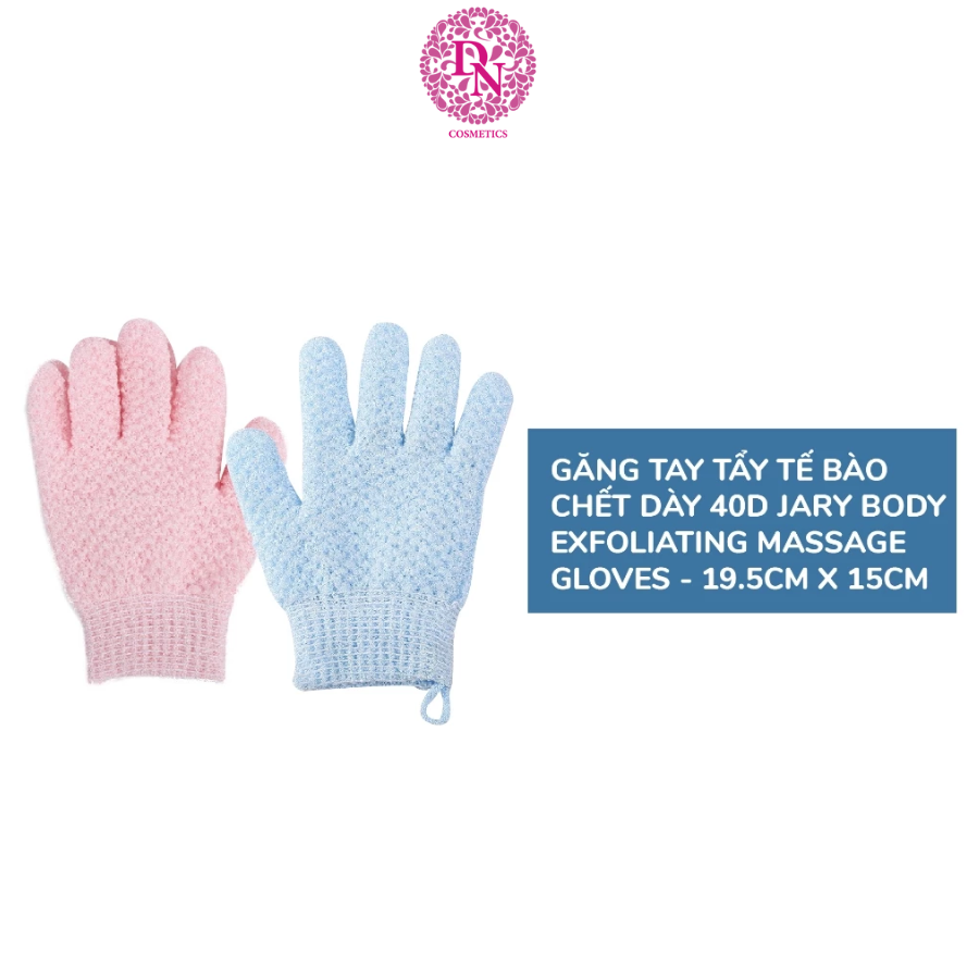 GĂNG TAY TẨY TẾ BÀO CHẾT JARY BODY EXFOLIATING MASSAGE GLOVES - 40D