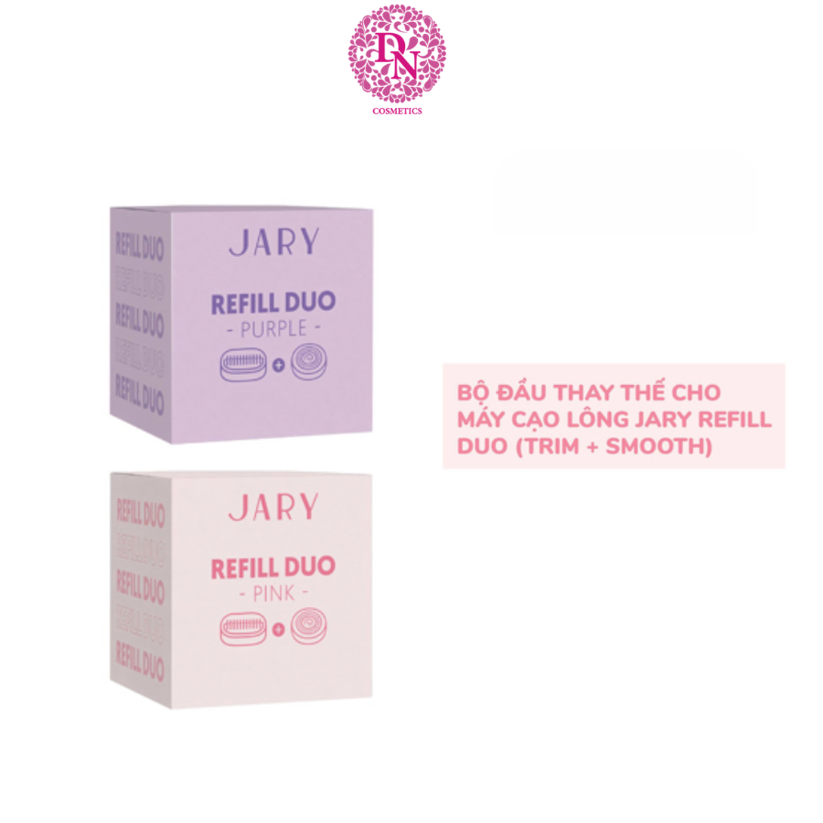 BỘ ĐẦU THAY THẾ CHO MÁY CẠO LÔNG JARY REFILL DUO (TRIM + SMOOTH)
