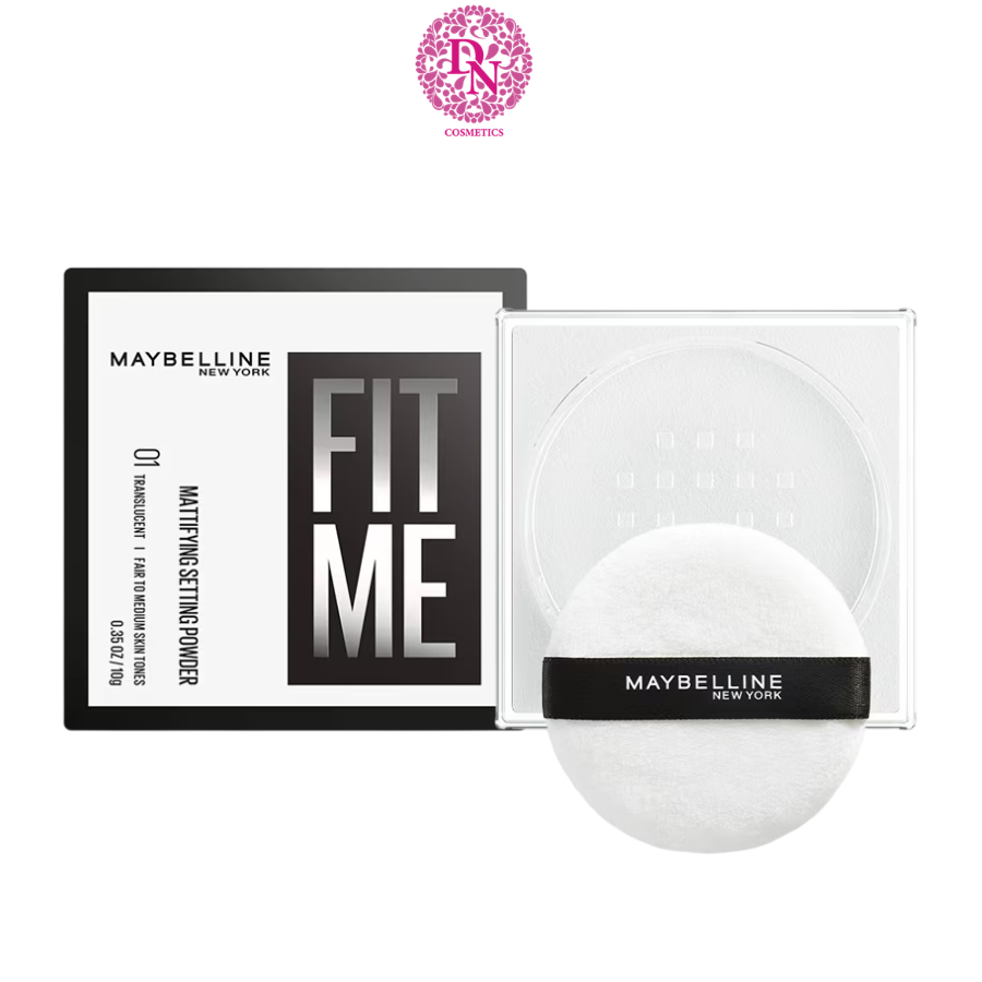 PHẤN PHỦ DẠNG BỘT KIỀM DẦU MAYBELLINE FIT ME MATTIFYING SETTING POWDER 10G
