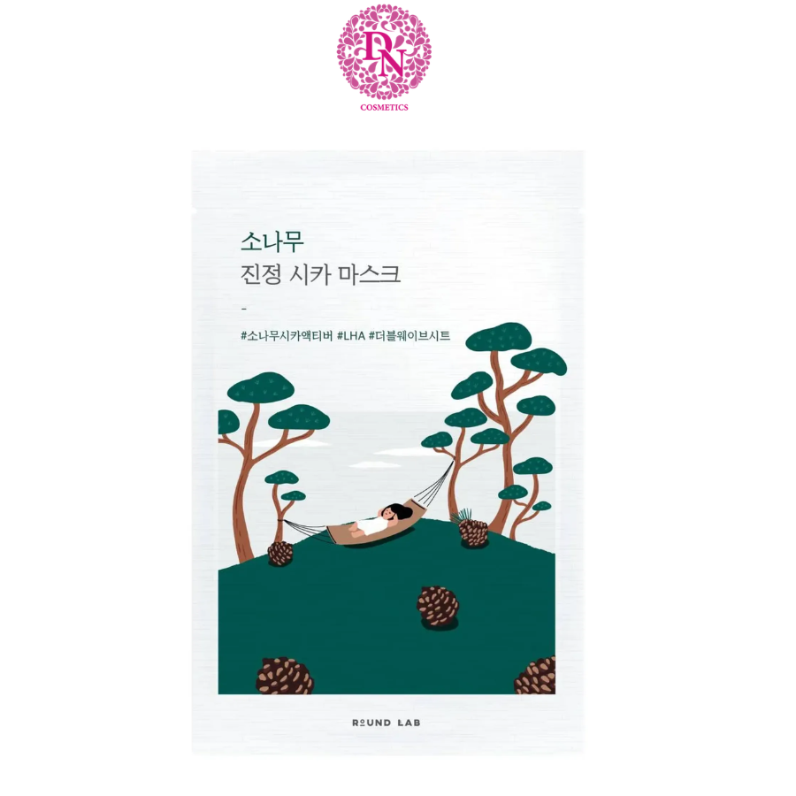 MẶT NẠ ROUND LAB PINE CALMING CICA MASK 27ML