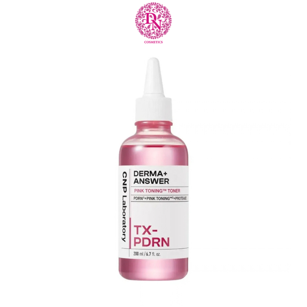 NƯỚC HOA HỒNG CNP DERMA ANSWER PINK TONING TONER TX-PDRN 200ML