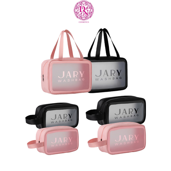 TÚI ĐỰNG MỸ PHẨM TRONG SUỐT JARY COSMETICS WASH BAG