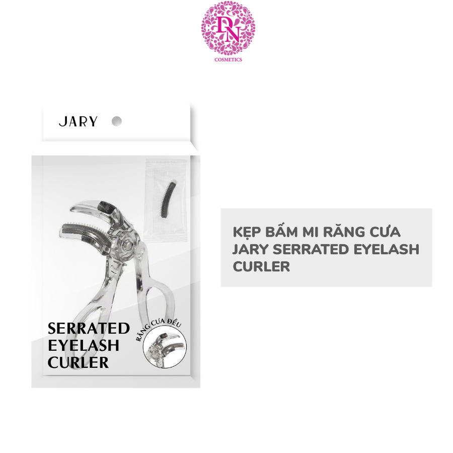 KẸP BẤM MI RĂNG CƯA JARY SERRATED EYELASH CURLER