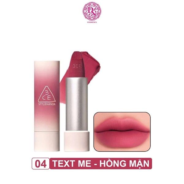 SON THỎI 3CE CASHMERE HUG LIPSTICK 3.5G