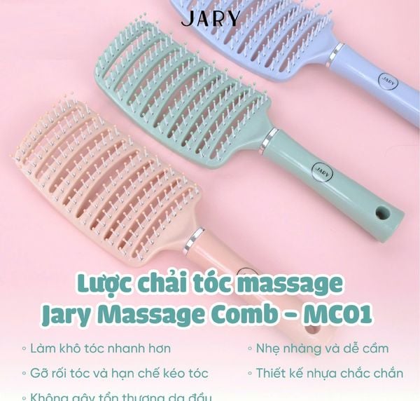 LƯỢC CHẢI TÓC MASSAGE JARY MASSAGE COMB