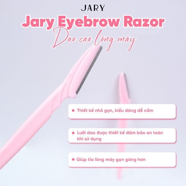 SET DAO CẠO LÔNG MÀY JARY EYEBROW RAZOR