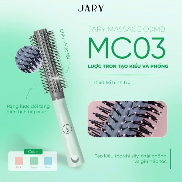LƯỢC CHẢI TÓC MASSAGE JARY MASSAGE COMB
