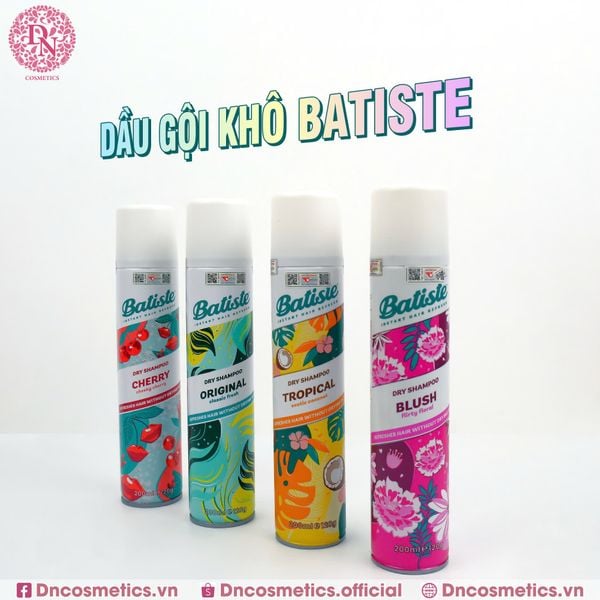 DẦU GỘI KHÔ BATISTE 200ML