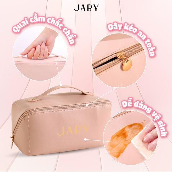 TÚI ĐỰNG MỸ PHẨM JARY DA PU