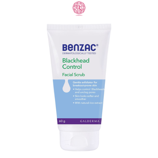 SỮA RỬA MẶT BENZAC LÀM SẠCH MỤN ĐẦU ĐEN 60G