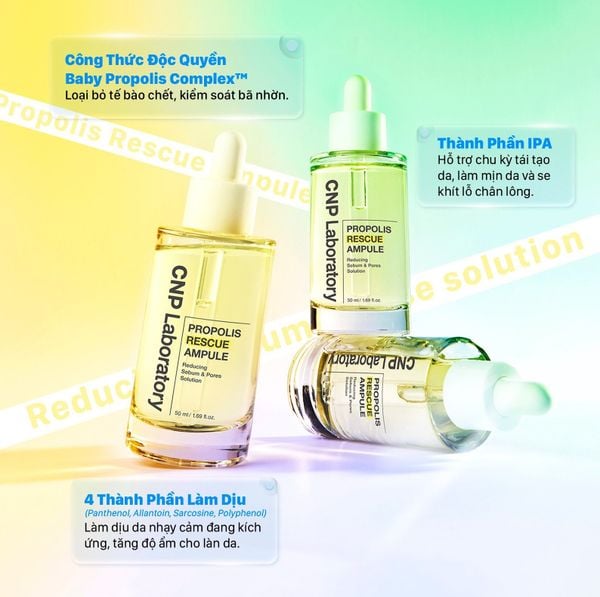 SET TINH CHẤT CNP LABORATORY PROPOLIS RESCUE AMPULE SPECIAL SET