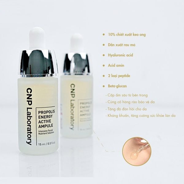 TINH CHẤT KEO ONG CNP LABORATORY PROPOLIS ENERGY ACTIVE RESCUE AMPULE