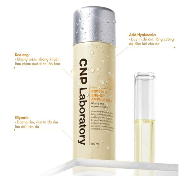 XỊT KHOÁNG TINH CHẤT KEO ONG CNP PROPOLIS ENERGY AMPULE MIST 50ML