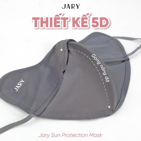 KHẨU TRANG VẢI CHỐNG TIA UV JARY SUN PROTECTION MASK