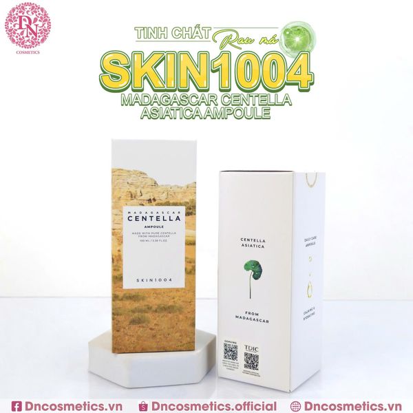 TINH CHẤT RAU MÁ TRỊ MỤN SKIN1004 MADALASGAR CENTALLA ASIATICA AMPOULE