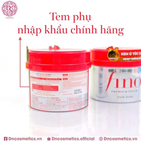 KEM Ủ & HẤP TÓC FINO SHISEIDO 230G