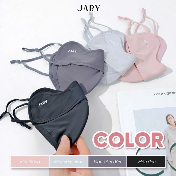 KHẨU TRANG VẢI CHỐNG TIA UV JARY SUN PROTECTION MASK
