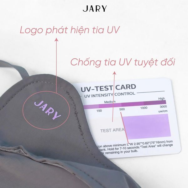 KHẨU TRANG VẢI CHỐNG TIA UV JARY SUN PROTECTION MASK