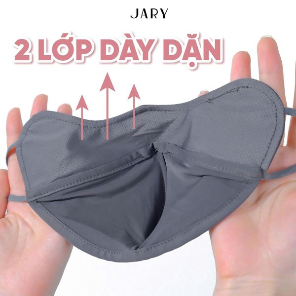 KHẨU TRANG VẢI CHỐNG TIA UV JARY SUN PROTECTION MASK